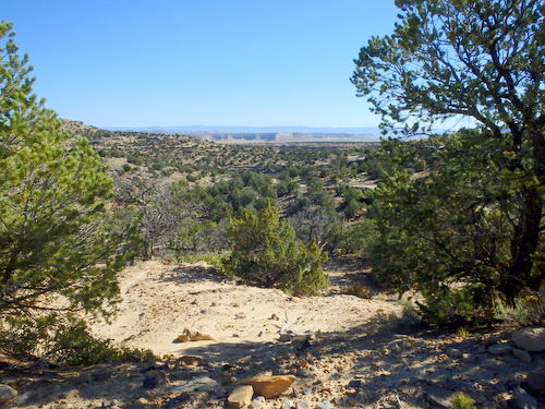 GDMBR: Ojo Frio Spring to Felipe-Tafoya Land Grant.